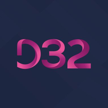 Harf ve sayı logosu D32