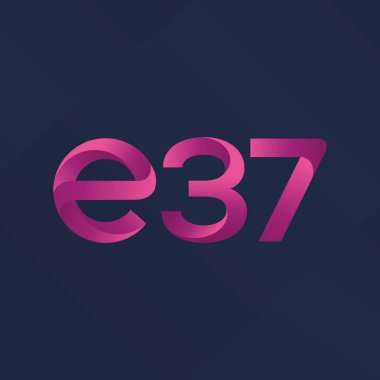 Harf ve sayı logosu E37