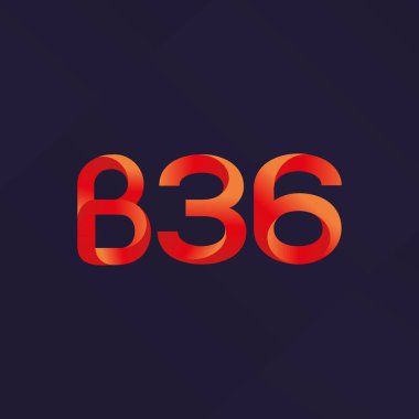 Harf ve sayı logosu B36