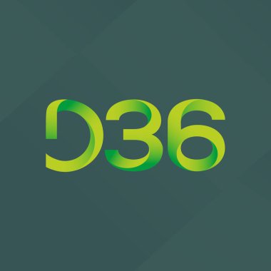Harf ve sayı logosu D36