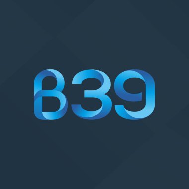 Harf ve sayı logosu B39