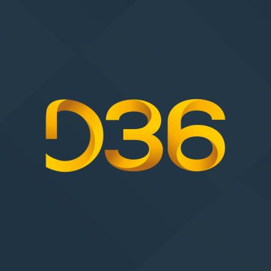 Harf ve sayı logosu D36