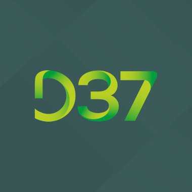 Harf ve sayı logosu D37