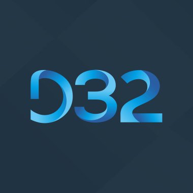 Harf ve sayı logosu D32