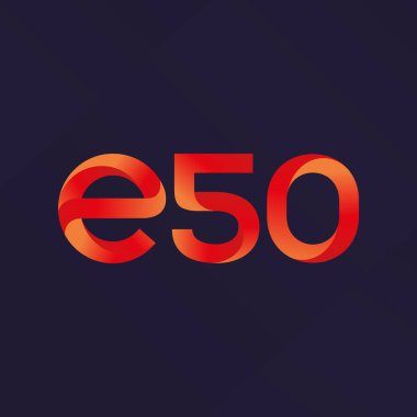 Harf ve sayı logosu E50