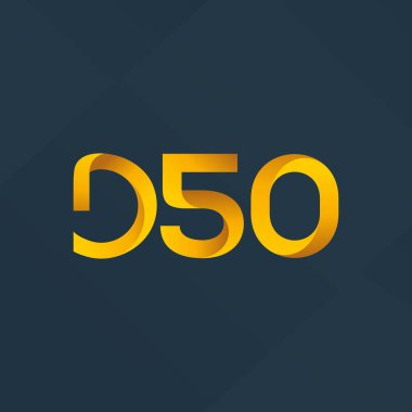 Harf ve sayı logosu D50