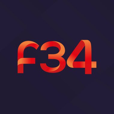 Harf ve sayı logosu F34