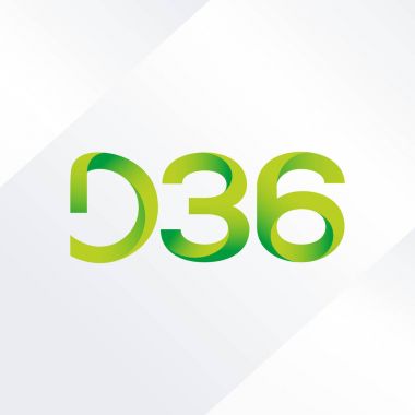 Harf ve sayı logosu D36