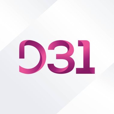 Harf ve sayı logosu D31