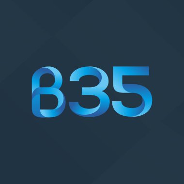 Harf ve sayı logosu B35
