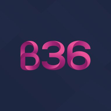 Harf ve sayı logosu B36