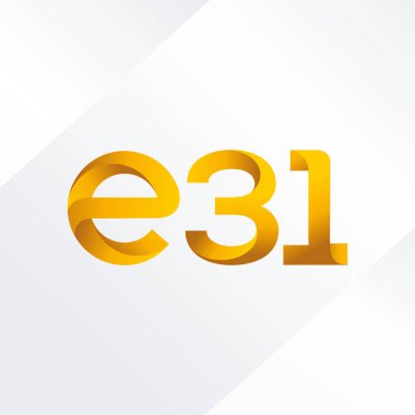 Harf ve sayı logosu E31