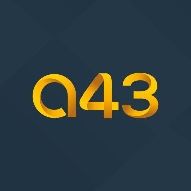 Harf ve sayı logosu A43