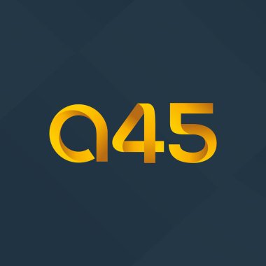 Harf ve sayı logosu A45