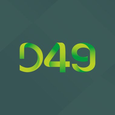 Harf ve sayı logosu D49