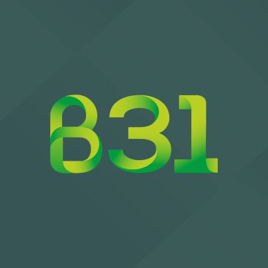 Harf ve sayı logosu B31