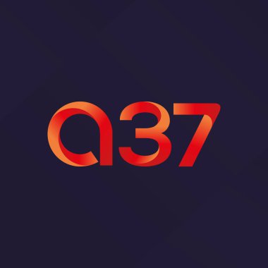 Harf ve sayı logosu A37
