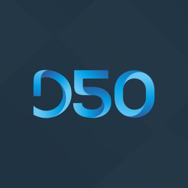 Harf ve sayı logosu D50