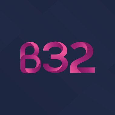 Harf ve sayı logosu B32