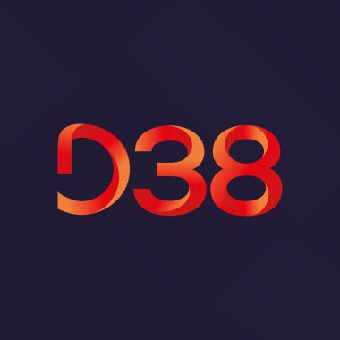 Harf ve sayı logosu D38