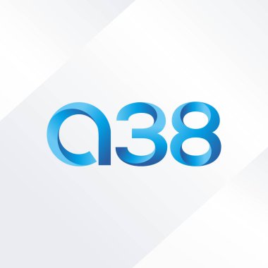 Harf ve sayı logosu A38