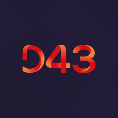 Harf ve sayı logosu D43