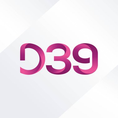 Harf ve sayı logosu D39