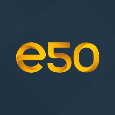 Harf ve sayı logosu E50