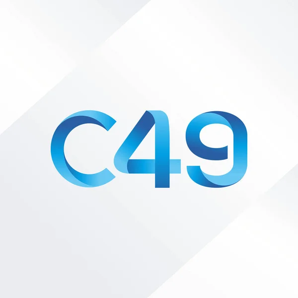Joint letter logo C49 — Stock Vector
