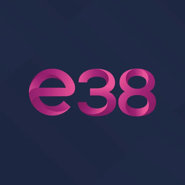字母和数字标识 E37 — 图库矢量图片