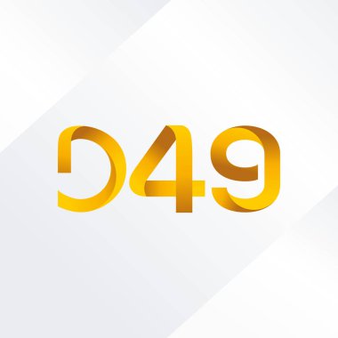 Harf ve sayı logosu D49