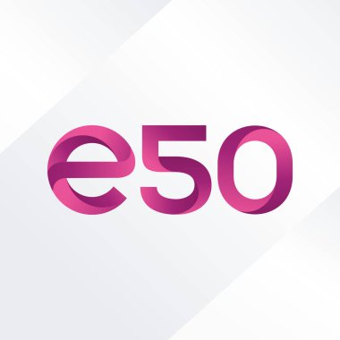 Harf ve sayı logosu E50