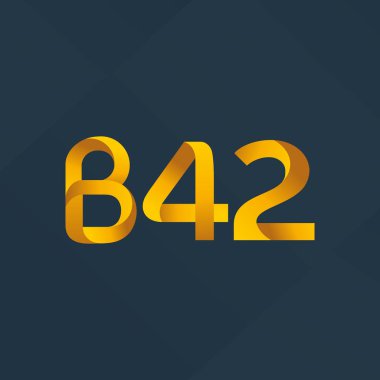 Harf ve sayı logosu B42