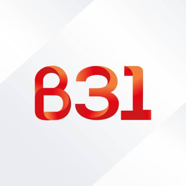 Harf ve sayı logosu B31