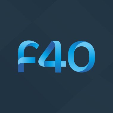 Harf ve sayı logosu F40
