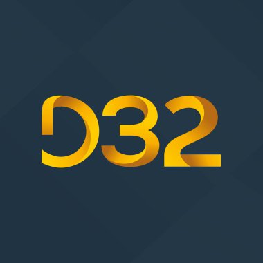 Harf ve sayı logosu D32