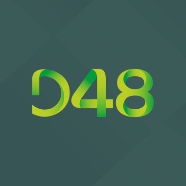 Harf ve sayı logosu D48