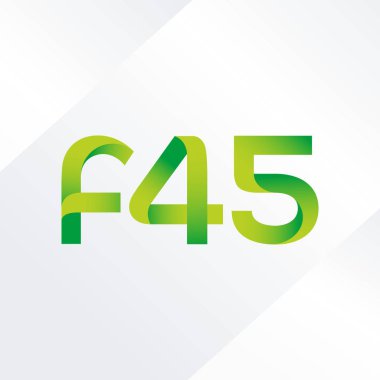 Harf ve sayı logosu F45