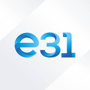 Harf ve sayı logosu E31