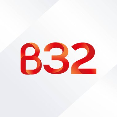 Harf ve sayı logosu B32