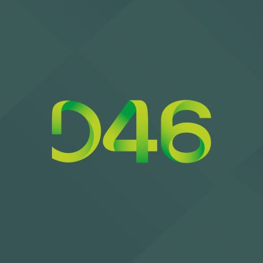 Harf ve sayı logosu D46