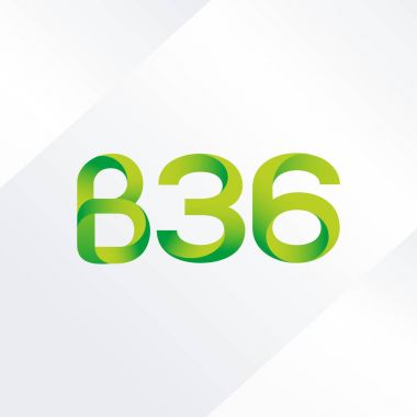 Harf ve sayı logosu B36