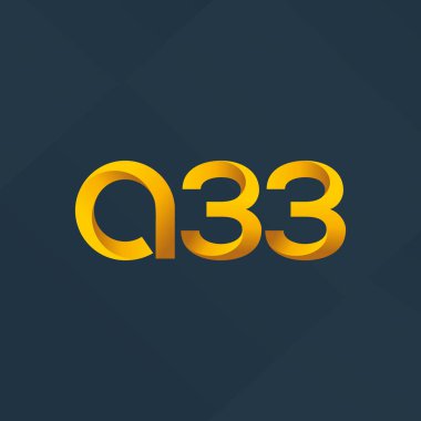 Harf ve sayı logosu A33