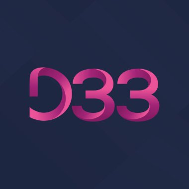 Harf ve sayı logosu D33