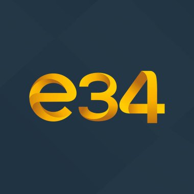 Harf ve sayı logosu E34