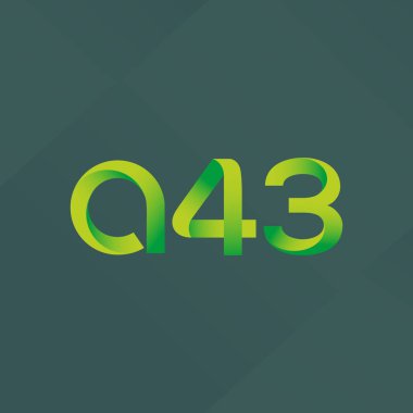 Harf ve sayı logosu A43