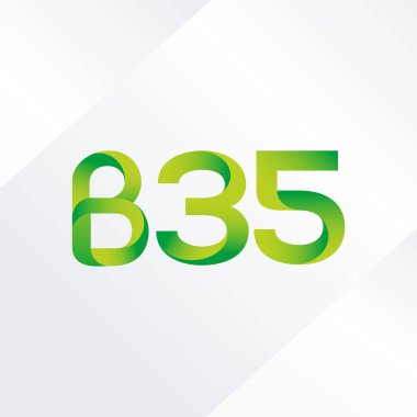 Harf ve sayı logosu B35