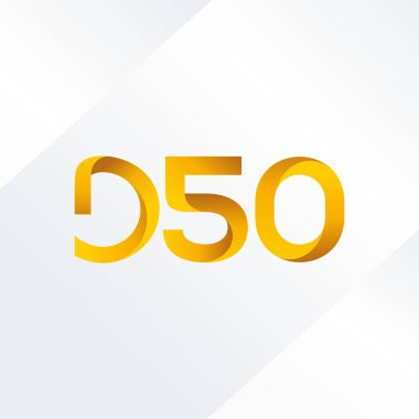 Harf ve sayı logosu D50