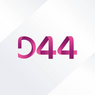 Harf ve sayı logosu D44