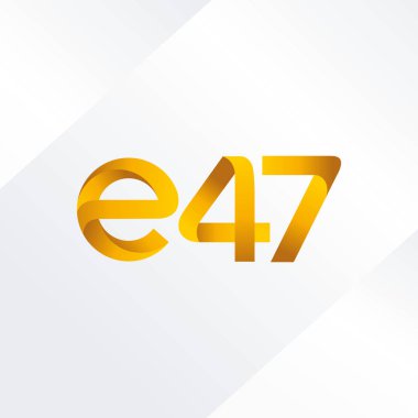 Harf ve sayı logosu E47